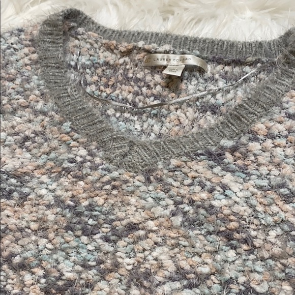 Lauren Conrad Soft Multi Colored Sweater, Size XS - Picture 2 of 5